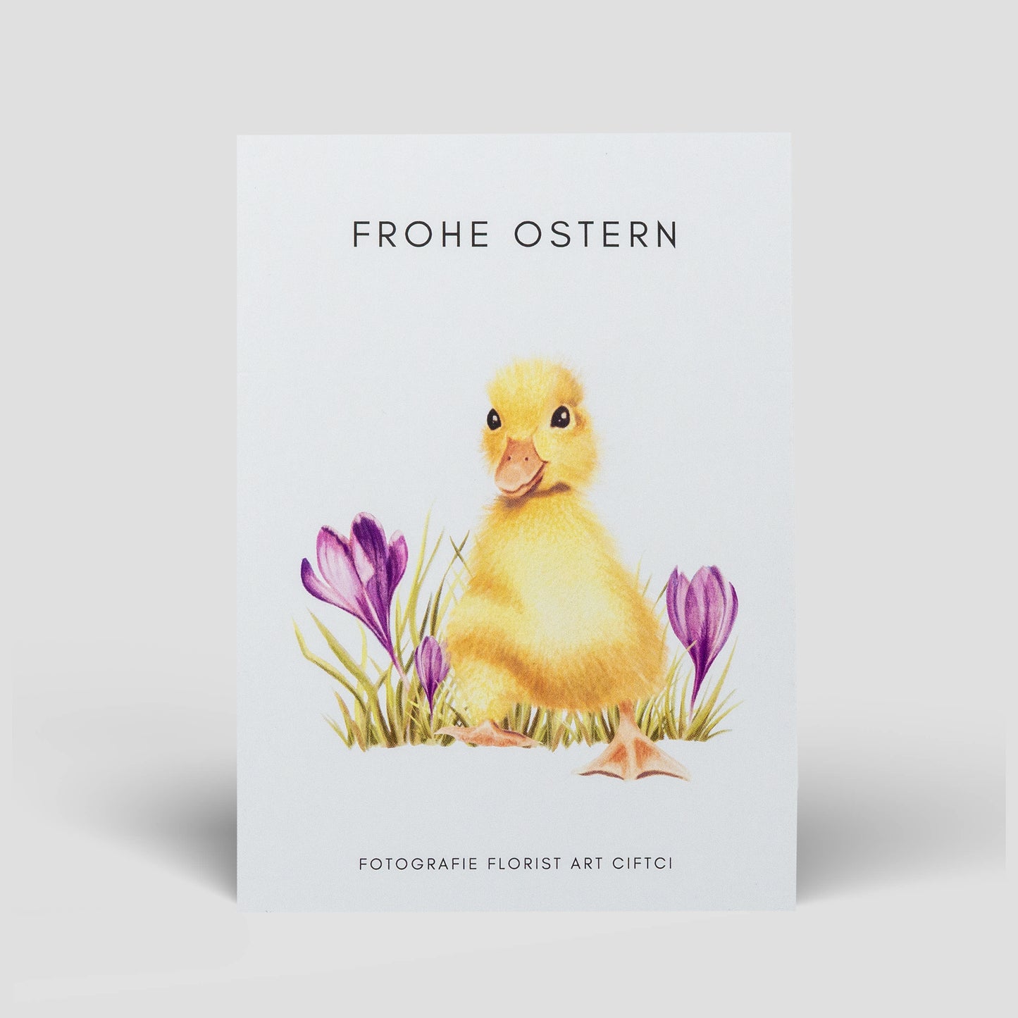 Postkarte Easter Duck