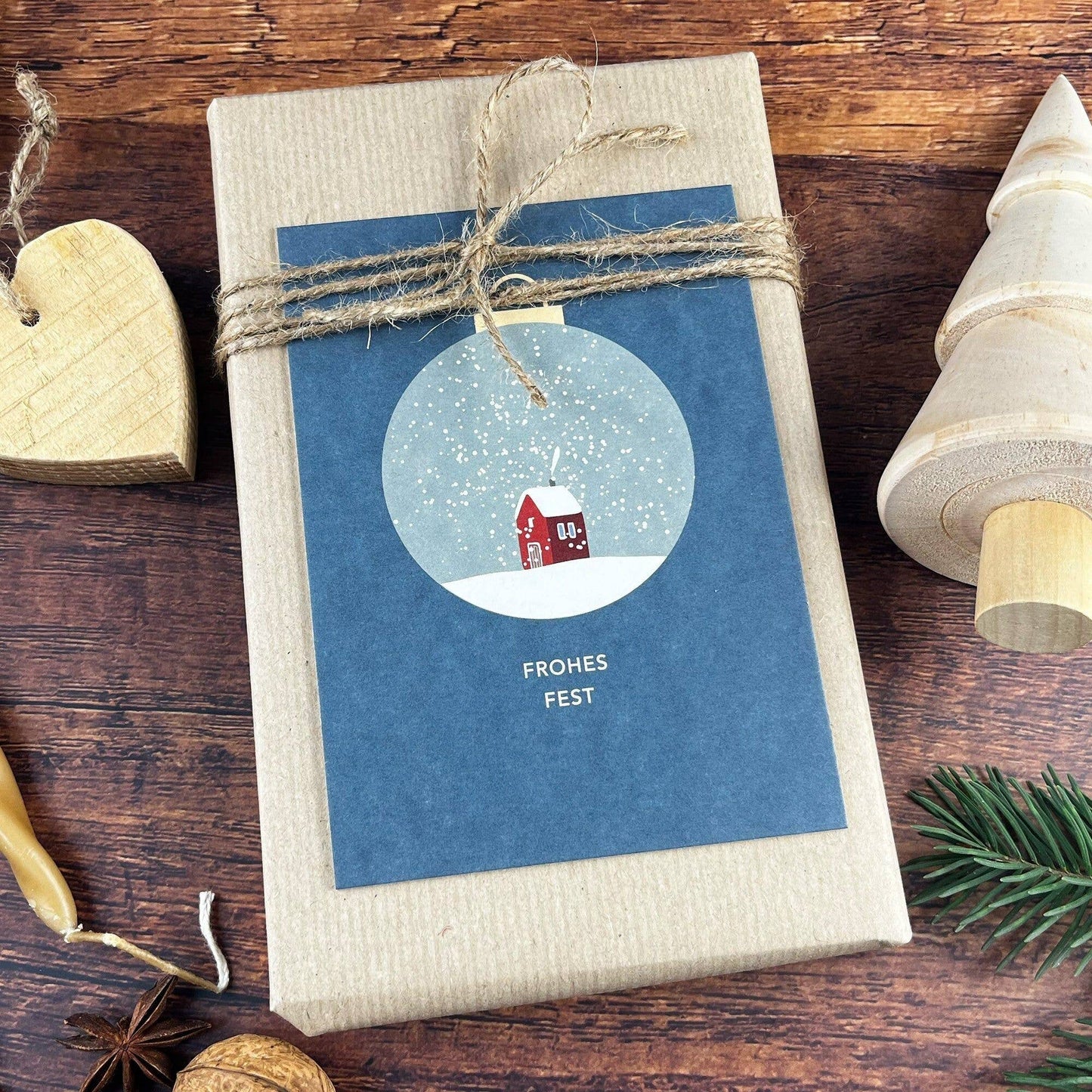 Weihnachtskarte - Fair, Ökologisch Und Nachhaltig
