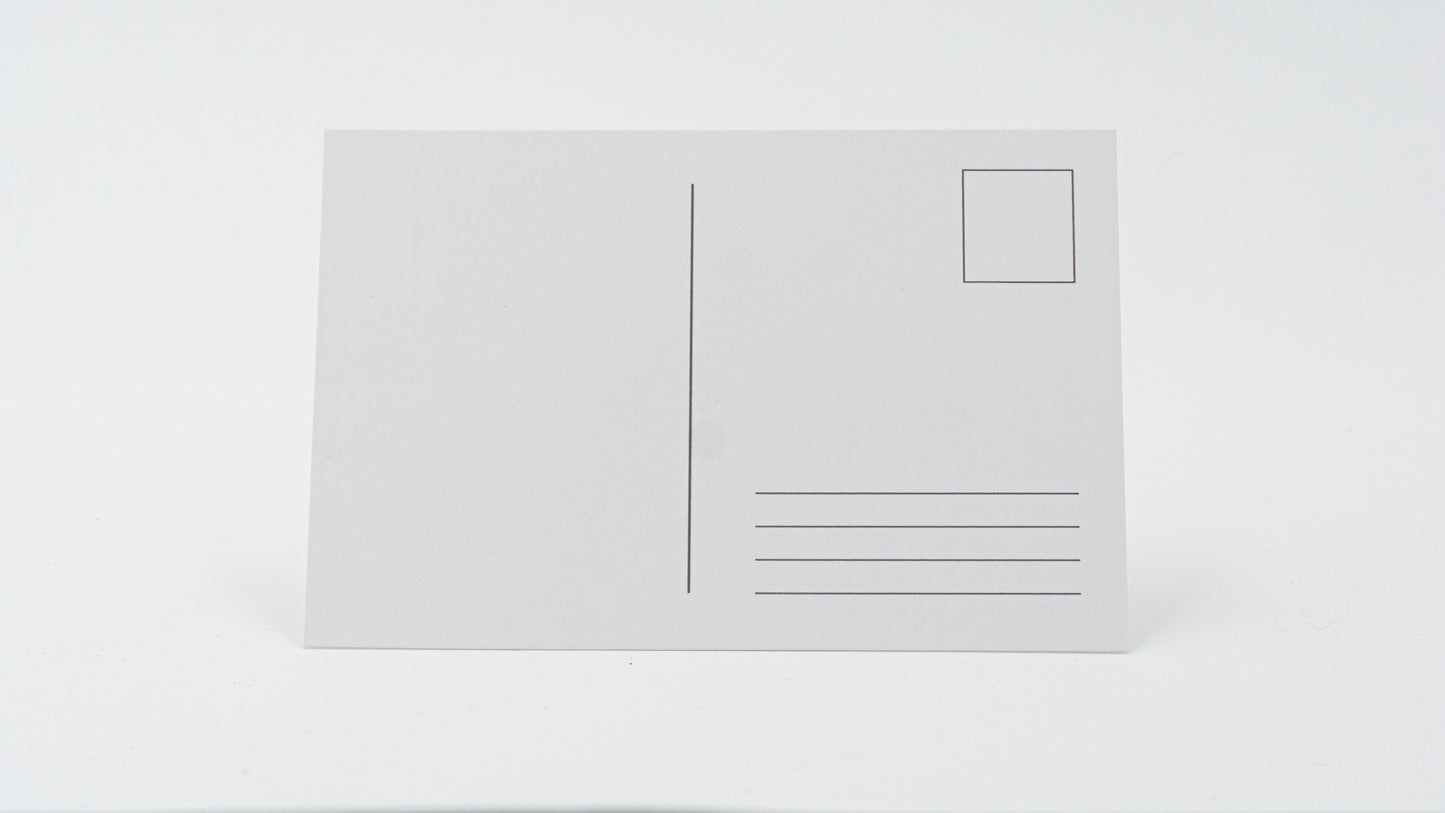 Postkarte Happy Easter Line Art