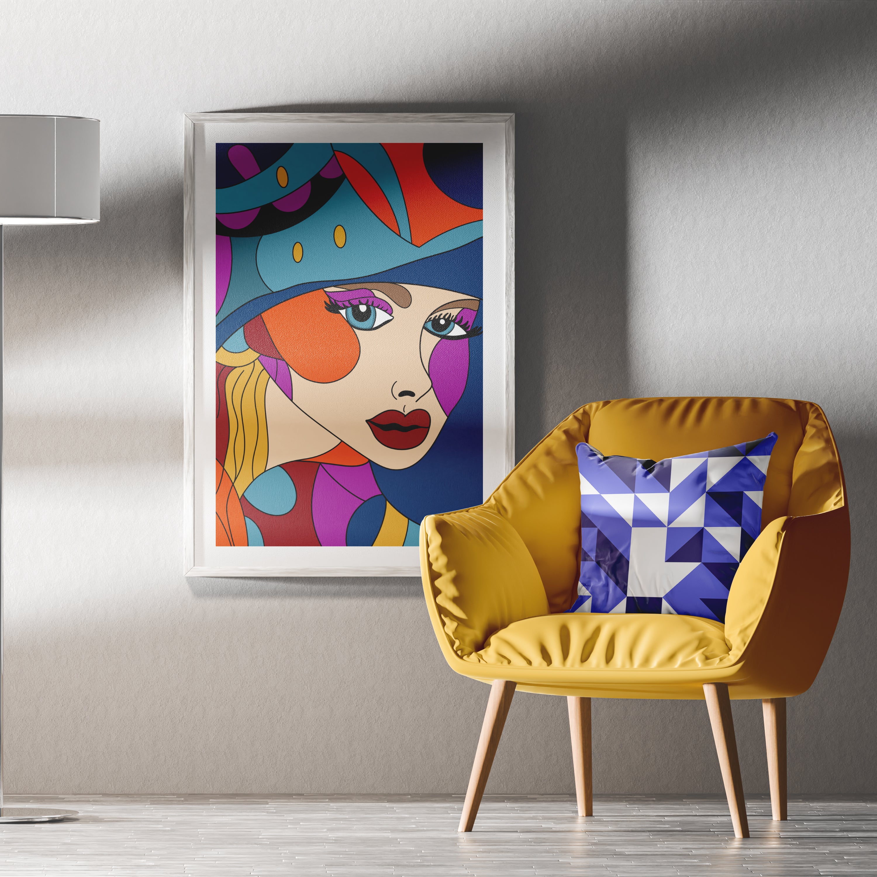 Kunstdruck Madame