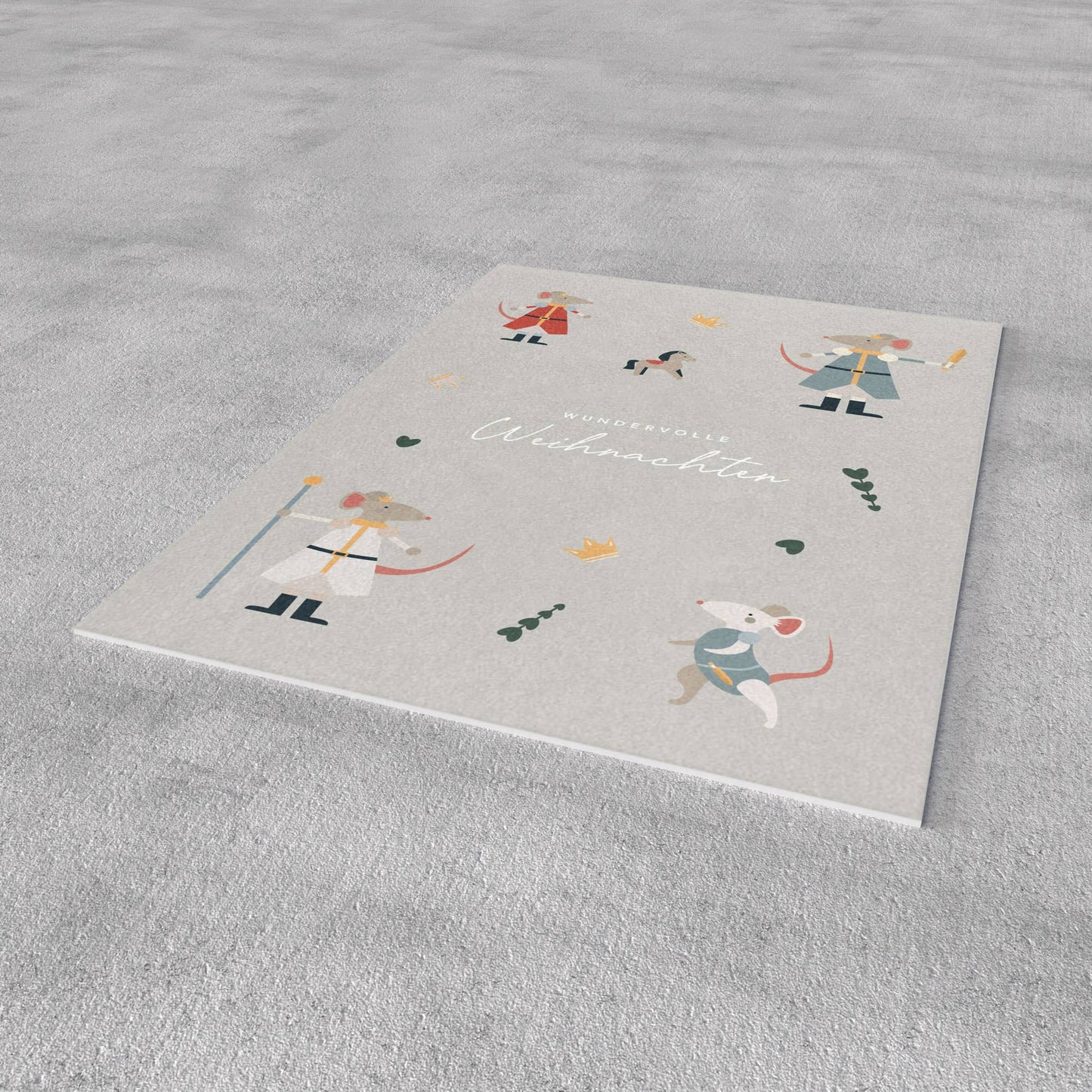 Postkarte - Weihnachten - Mäuse - Nr. 62