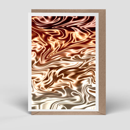 Klappkarte Strömung der Sinne