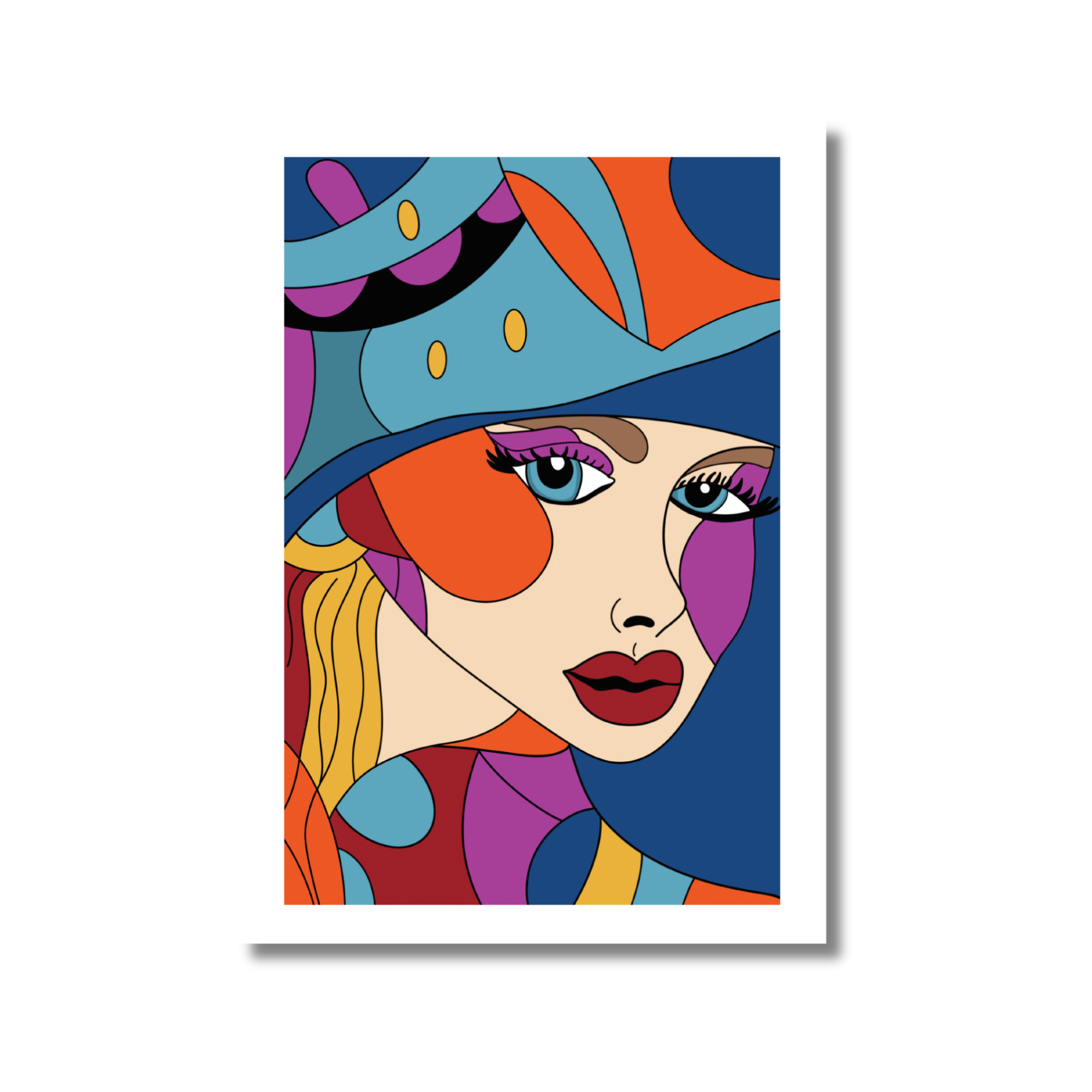 Kunstdruck Madame