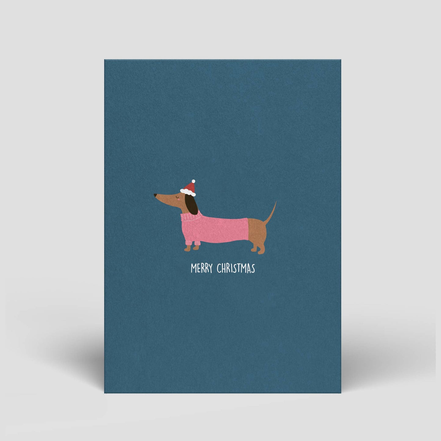 Weihnachtskarte Dackel - Fair, Ökologisch Und Nachhaltig
