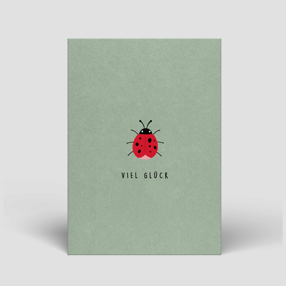 Viel Glück Karte - Nr. 50