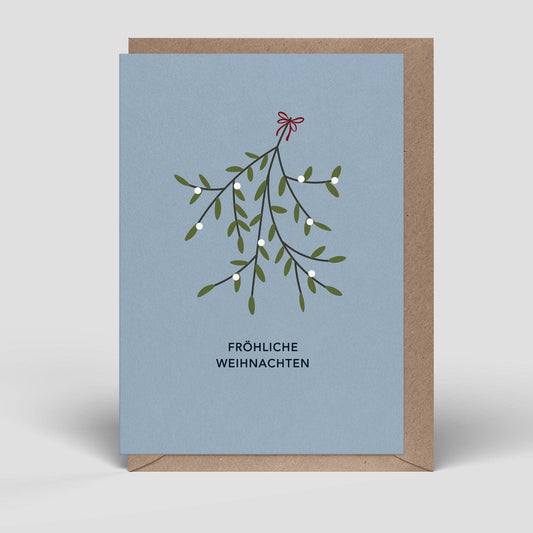 Klappkarte - Mistelzweig - Nr. 293