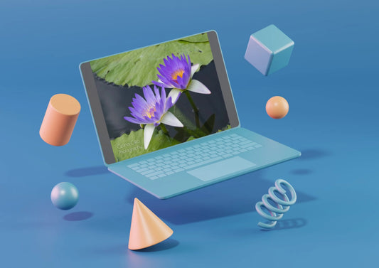 Fotografie von einer Seerose Fotografie Floral Art Ciftci