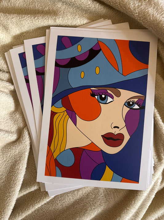 Kunstdruck Madame
