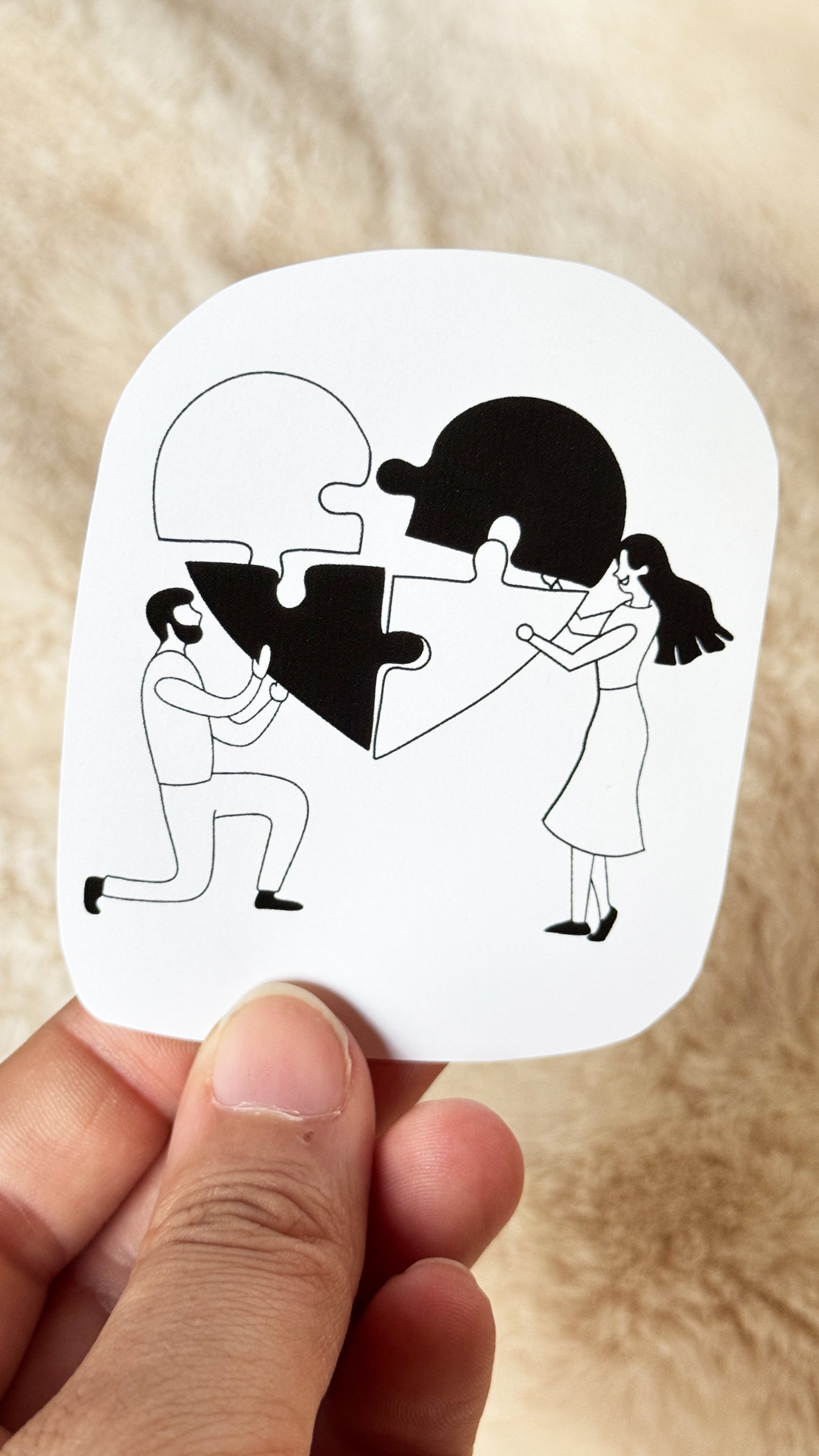 Sticker couple
