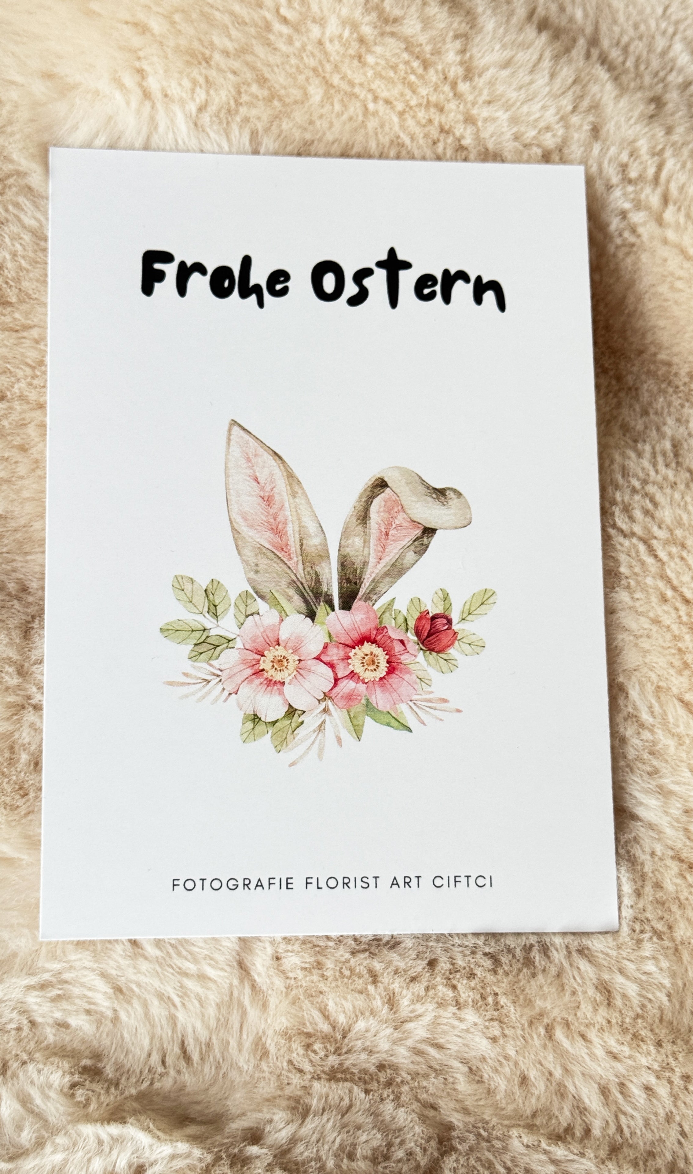 Postkarte Bunnies in Bloom