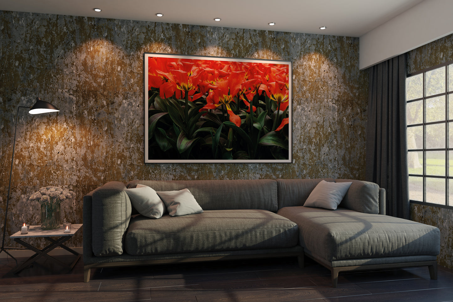 Kunstdruck Vergänglichkeit