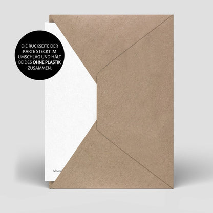 Klappkarte - Weihnachtskranz - Nr. 296