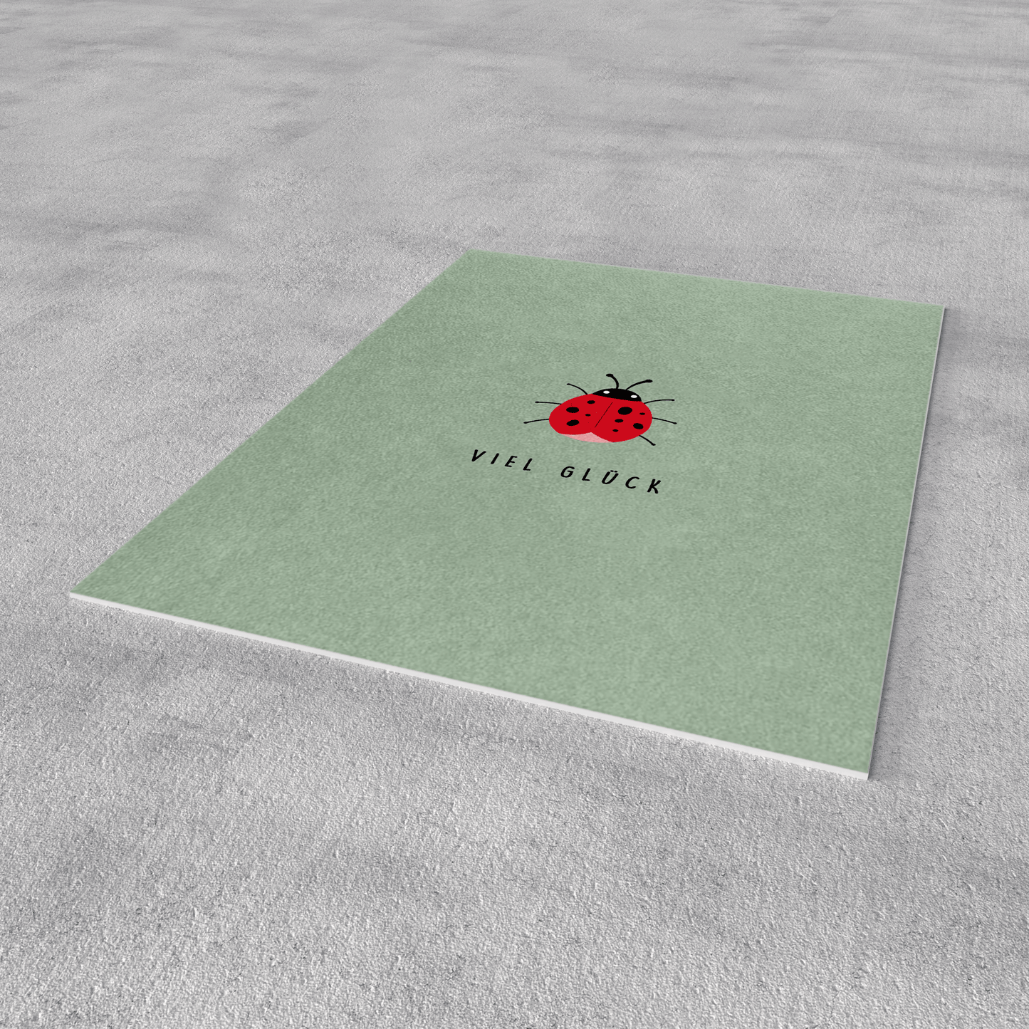 Viel Glück Karte - Nr. 50