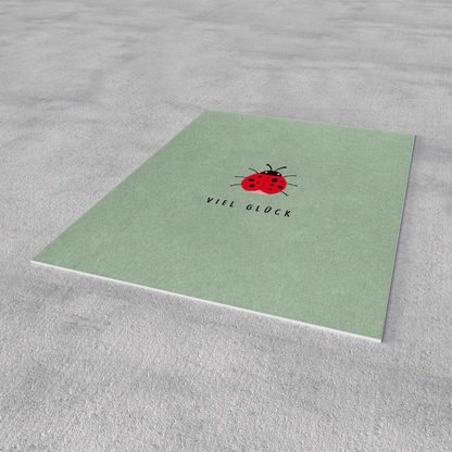 Viel Glück Karte - Nr. 50