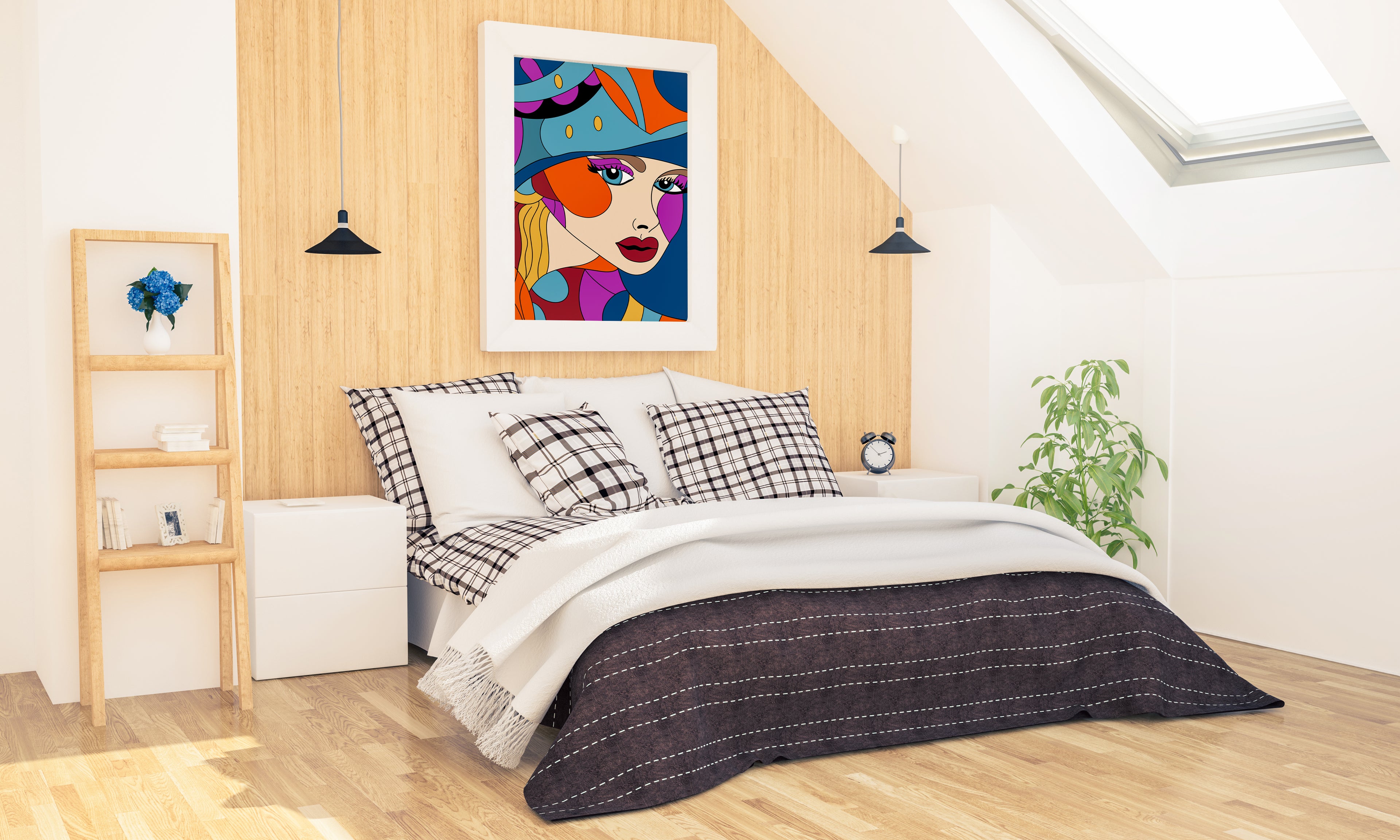 Kunstdruck Madame